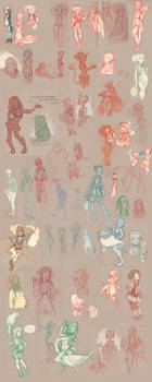 sketchdump 2012 and 2013