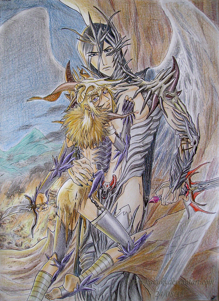 Azazel and his scapegoat III by Mokolat on DeviantArt