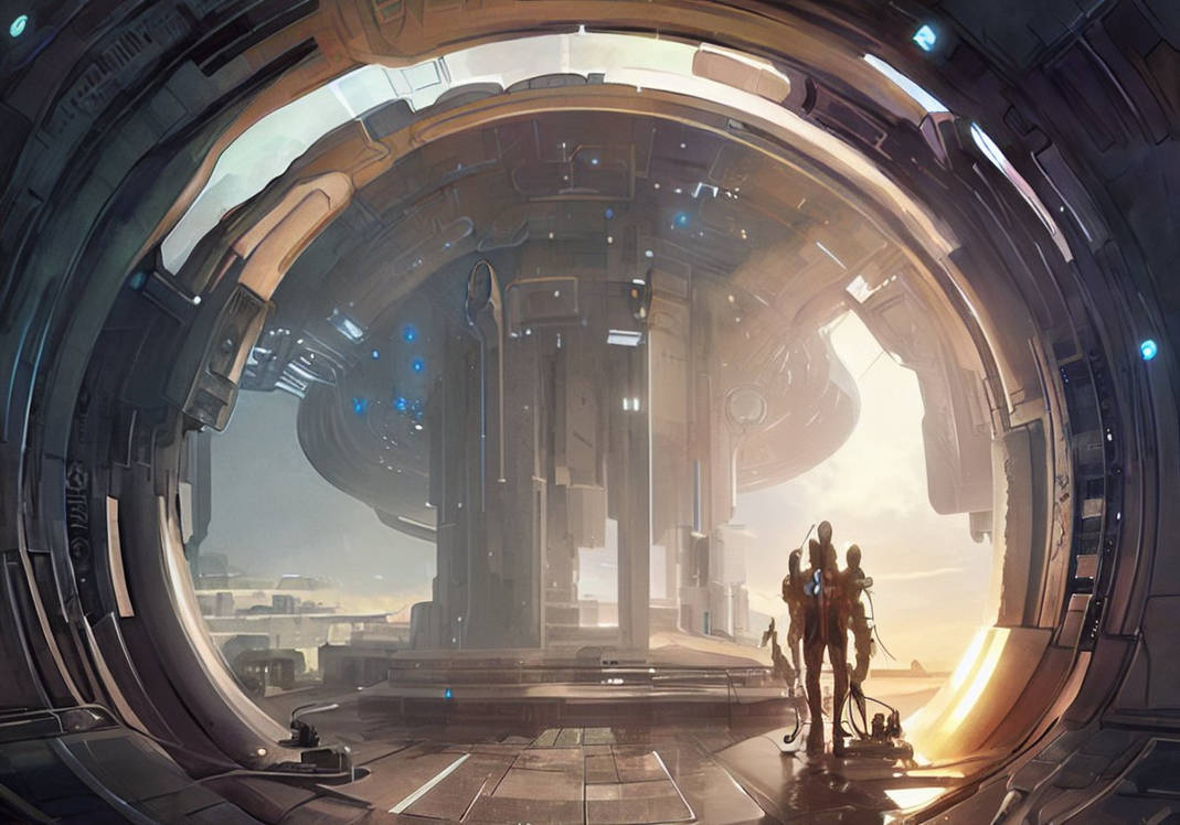 Landscape Enourmous Portal Scifi Room With A Float By Haboryum On landscape-enourmous-portal-scifi-room-with-a-float-by-haboryum-on