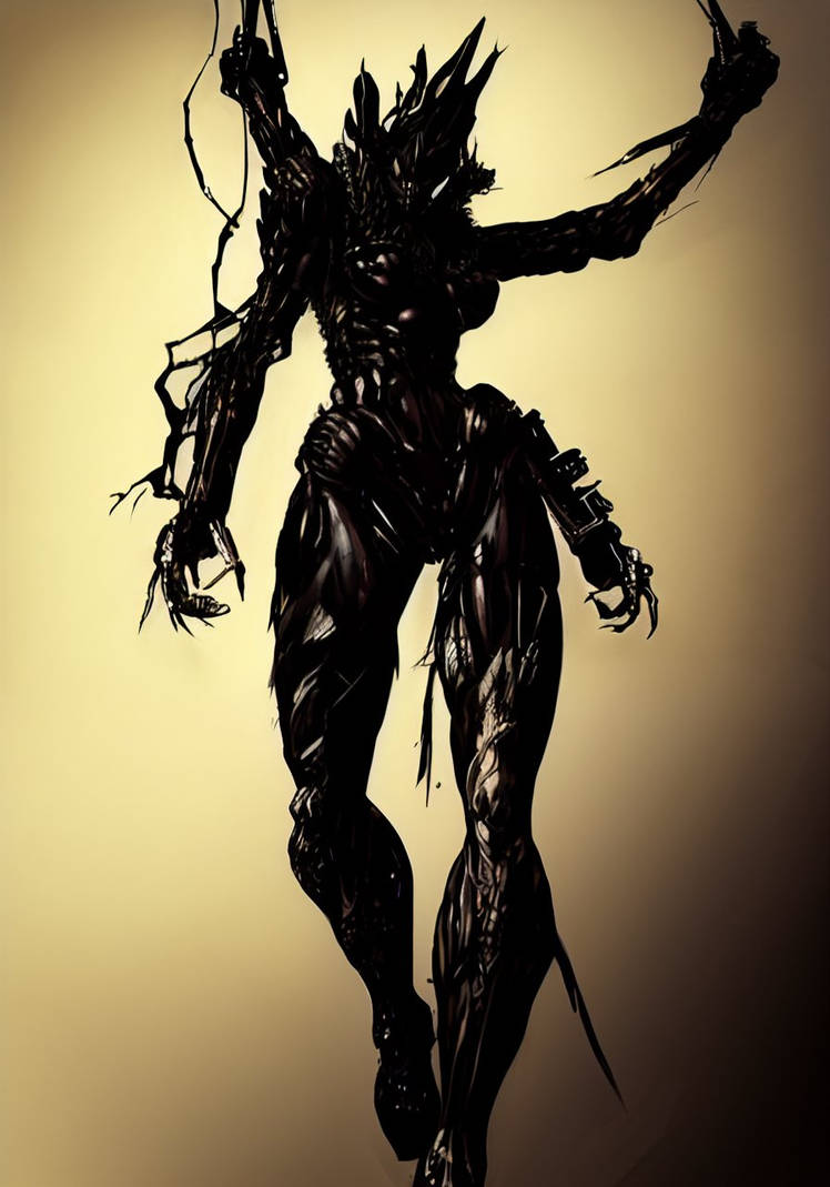 Lady Mutant Insect Portrait Of An Insect Female Monster. In Style Of by Haboryum on DeviantArt