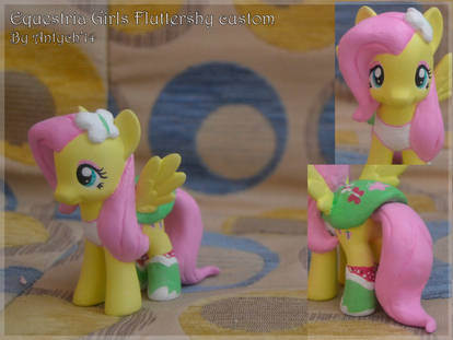 Equestria Girls Fluttershy custom