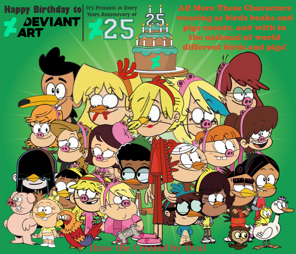 Deviantart Mailbird The celebrates of Deviantart with Birds and Pigs! by NovalDoodleArt on ...