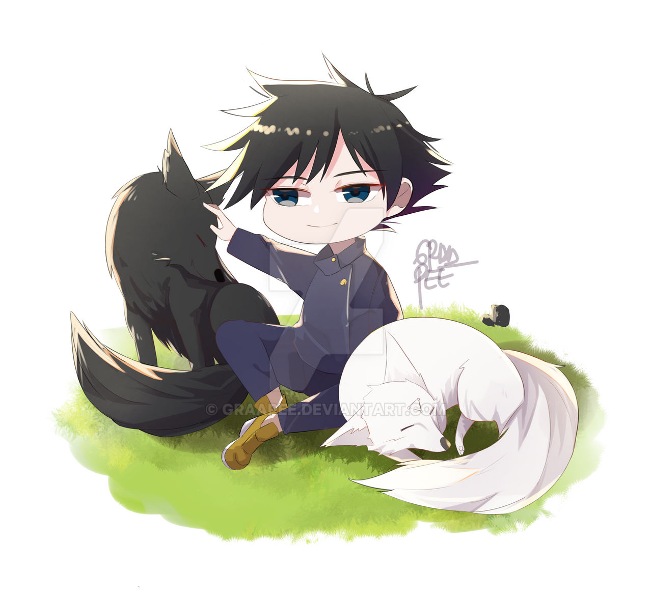 Chibi Fushiguro Megumi By Graapee On DeviantArt chibi-fushiguro-megumi-by-graapee-on-deviantart