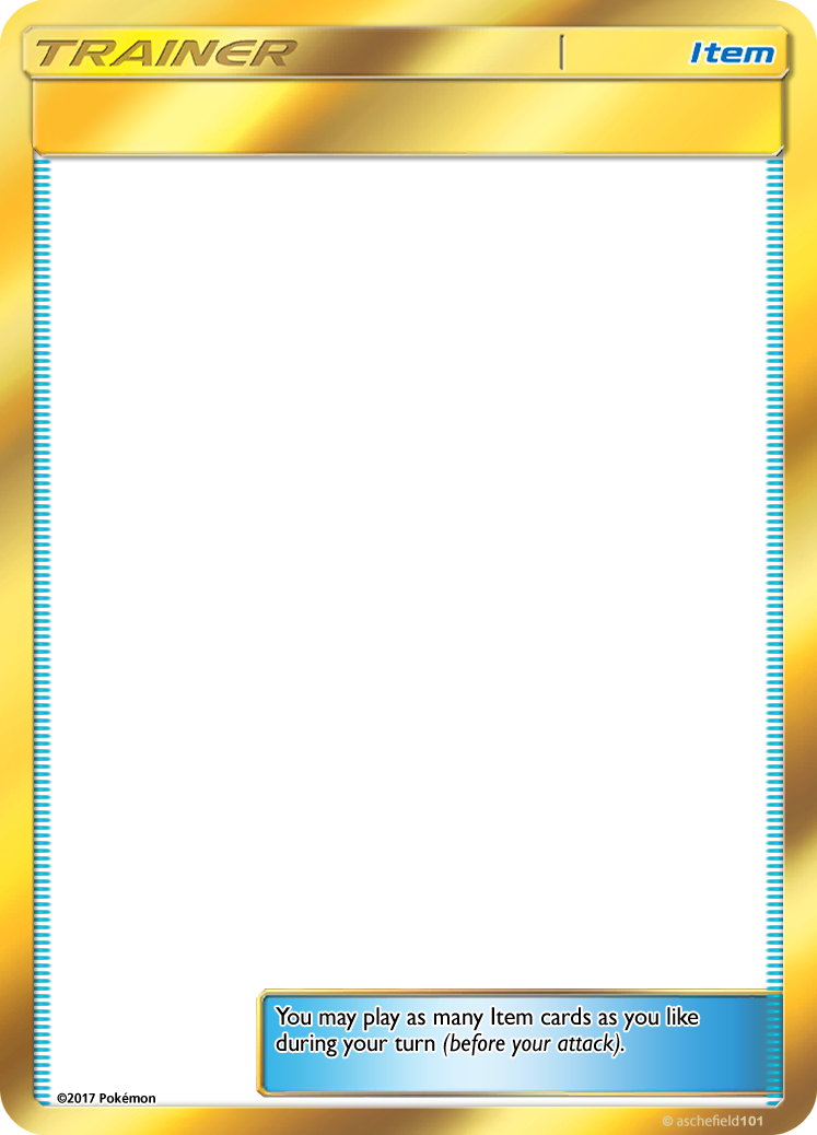 Pokemon TCG Gold Item Card by NovaNebulas on DeviantArt