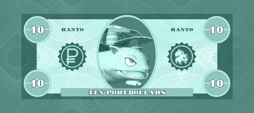 Pokemon Game Money - 10 Pokedollars by Nova-Nebulas on DeviantArt