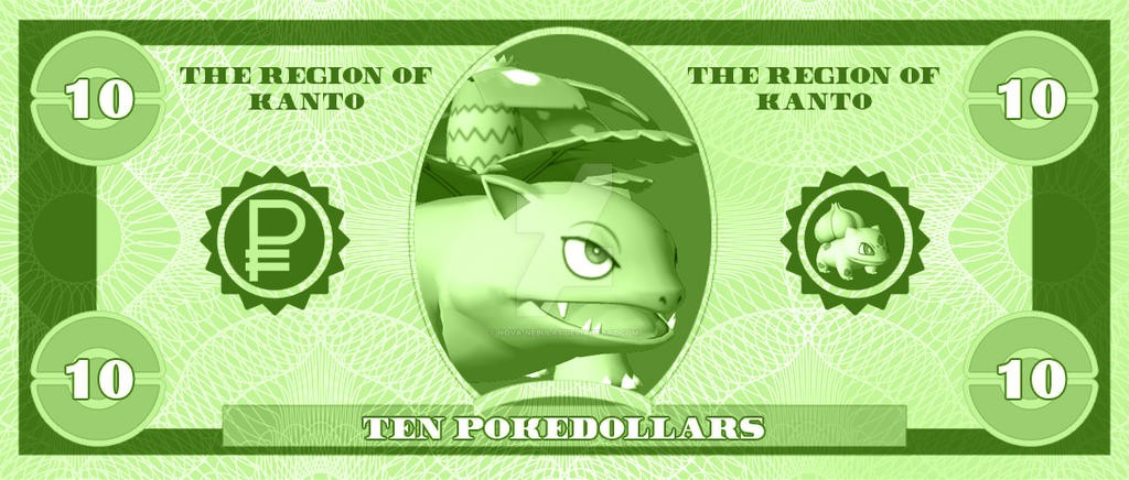 Pokemon Game Money - 10 Pokedollars by Nova-Nebulas on DeviantArt