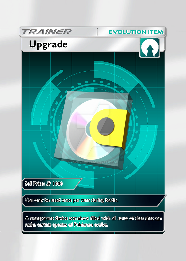 Intelligence Evolution Card Evolve Item Card - Upgrade by Nova-Nebulas on DeviantArt