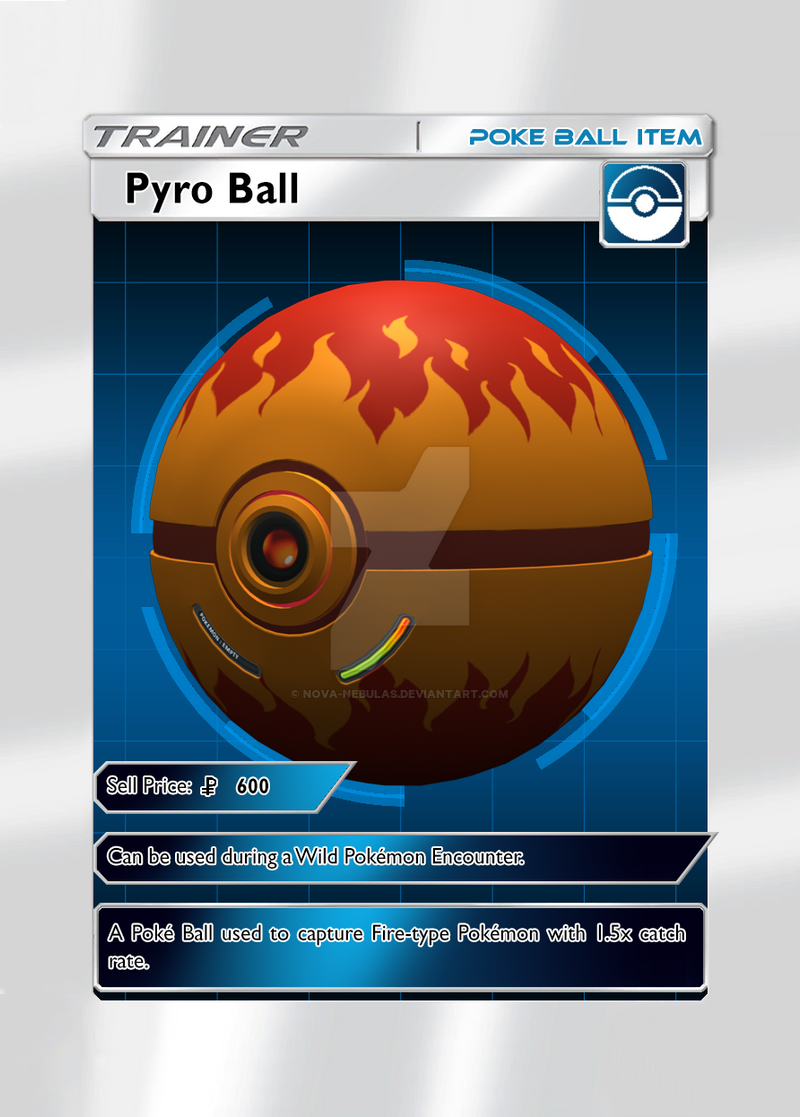 Pyro Ball Icon Poke Ball Item Card - Pyro Ball by Nova-Nebulas on DeviantArt
