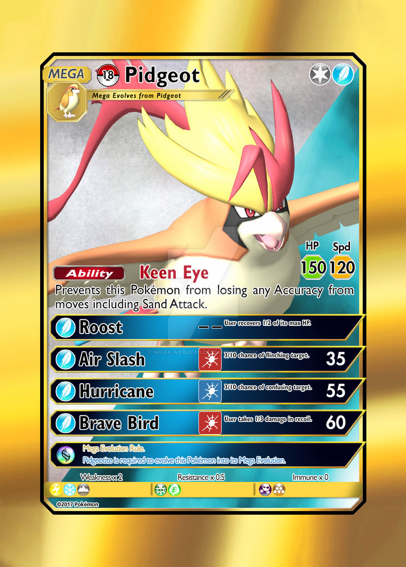 mega pidgeot pokemon card Mega pidgeot EX LP-MP Pokemon