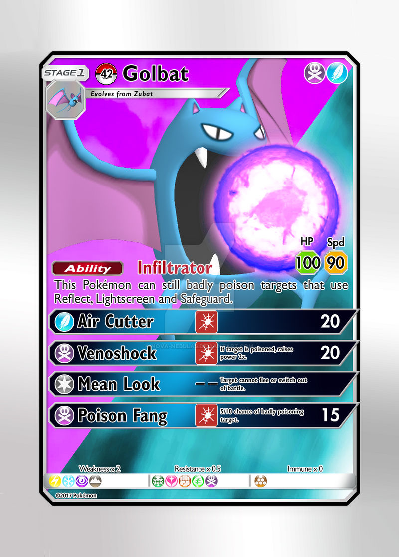 pokemon card golbat Golbat 104/195