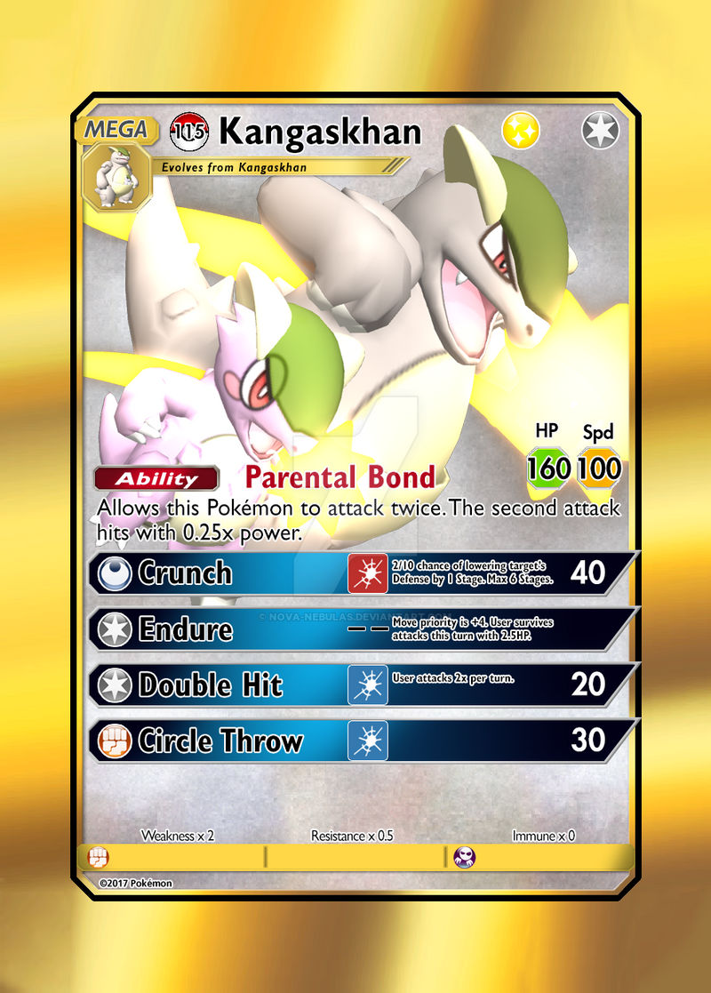 shiny kangaskhan pokemon card - - 99/149 - Holo Rare - Reverse Holo Reign with Fire Fill up your punch card