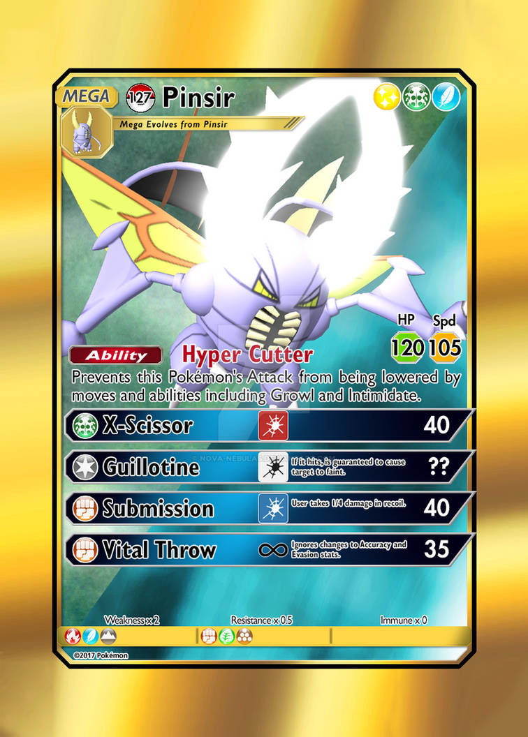 shiny pinsir pokemon card Ethan's - Hot Air Arena Colorless Seismic Toss (110) Weakness Fire 2 Retreat Cost Pokemon Card - #127 Mega
