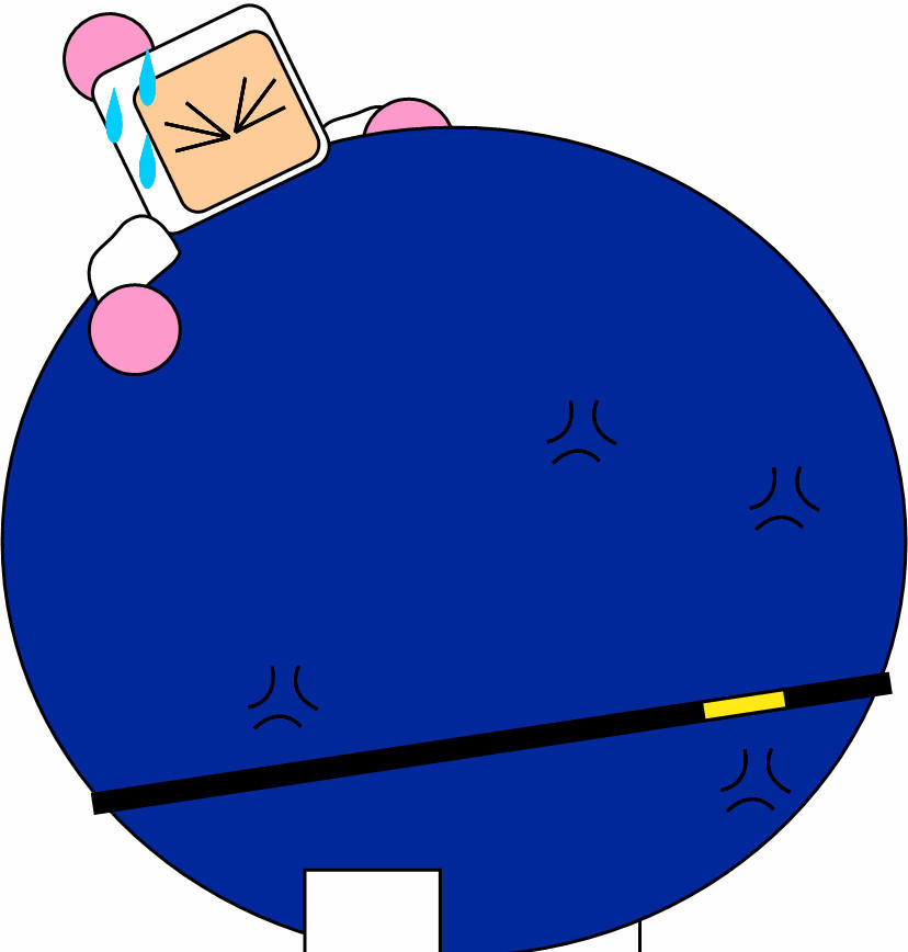 Bomb Inflation Explosion Deviantart Over-Inflated Bomberman by AshleyWolf259 on DeviantArt