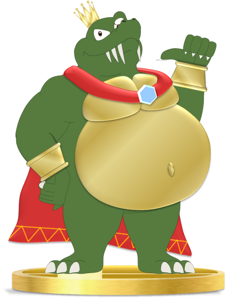K Tech Rool K.Rool Trophy by AshleyWolf259 on DeviantArt