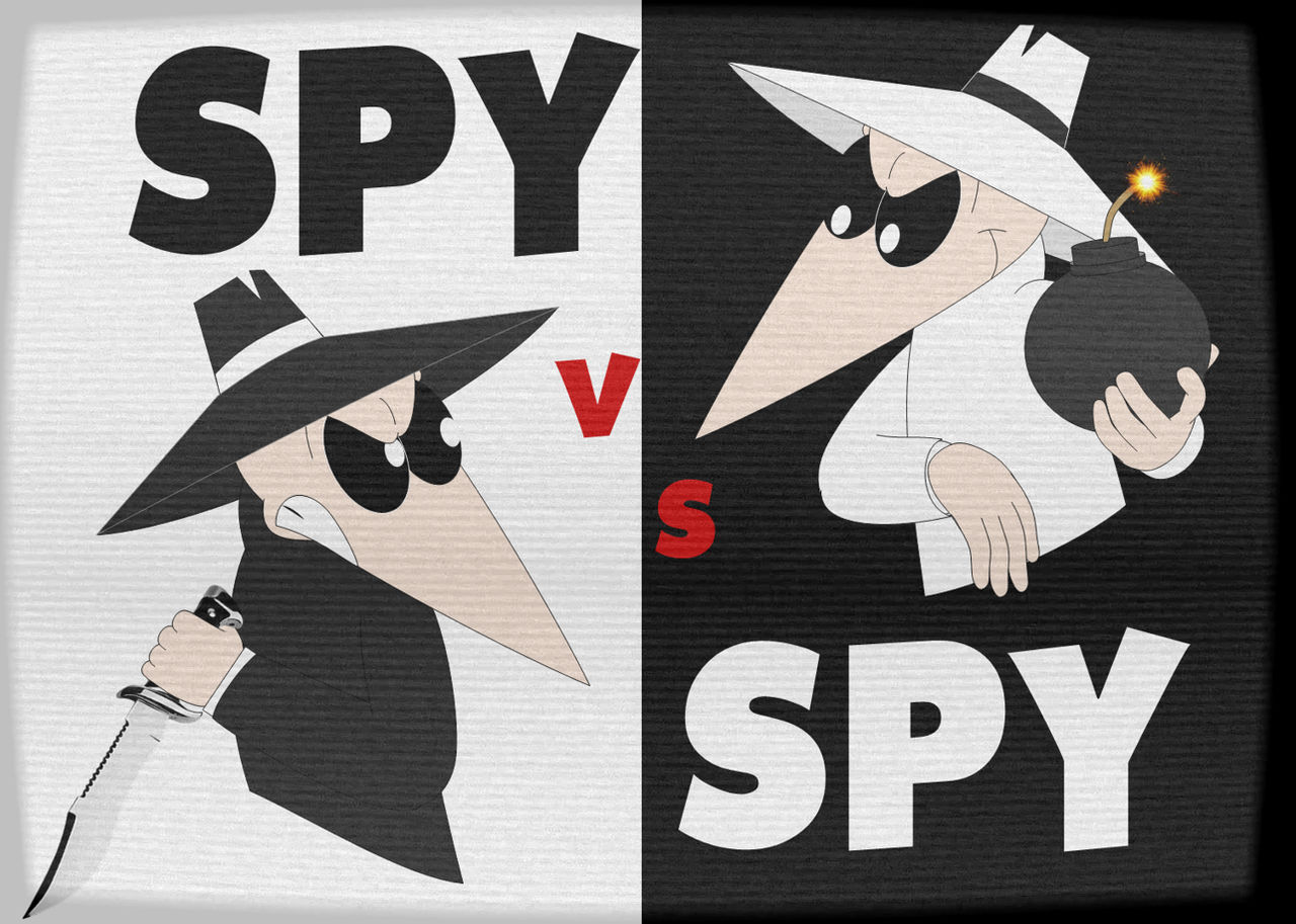 Spy vs Spy by AshleyWolf259 on DeviantArt