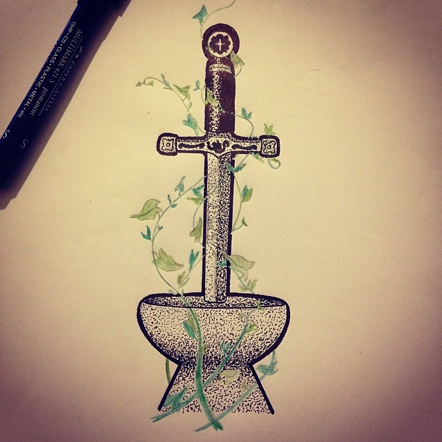 The sword in the stone