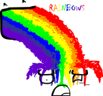 Rainbow BLERF by Kaji-Wolf