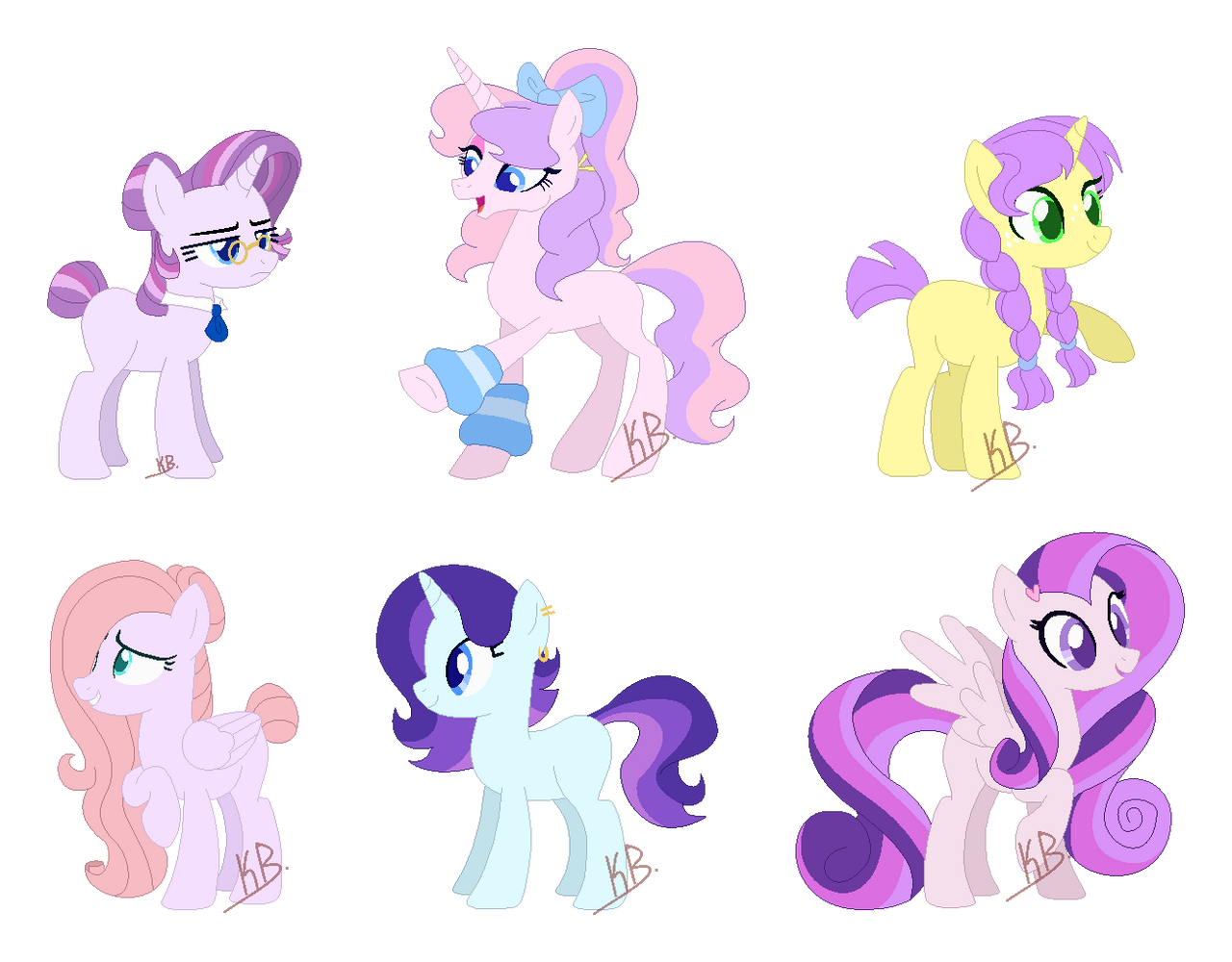 Rarity adopt batch by Kage-Bloodfest on DeviantArt
