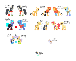 Wonder Woman family(MLP: RH)