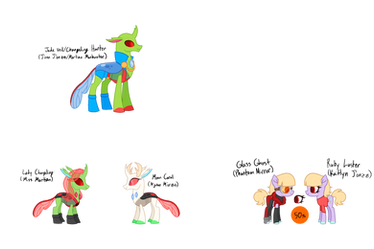 Martian and Arrow families(MLP: RH)