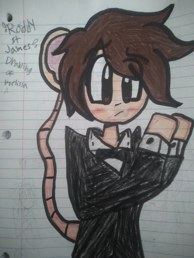 Roddy st James by MelissaQwQ16 on DeviantArt
