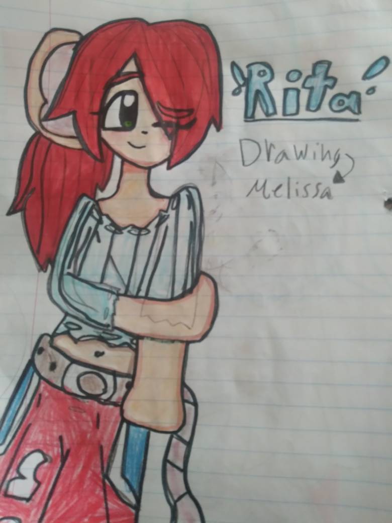 Rita from Flushed away by MelissaQwQ16 on DeviantArt
