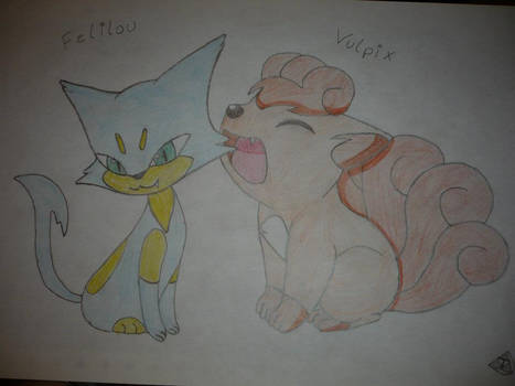 Felilou und Vulpix