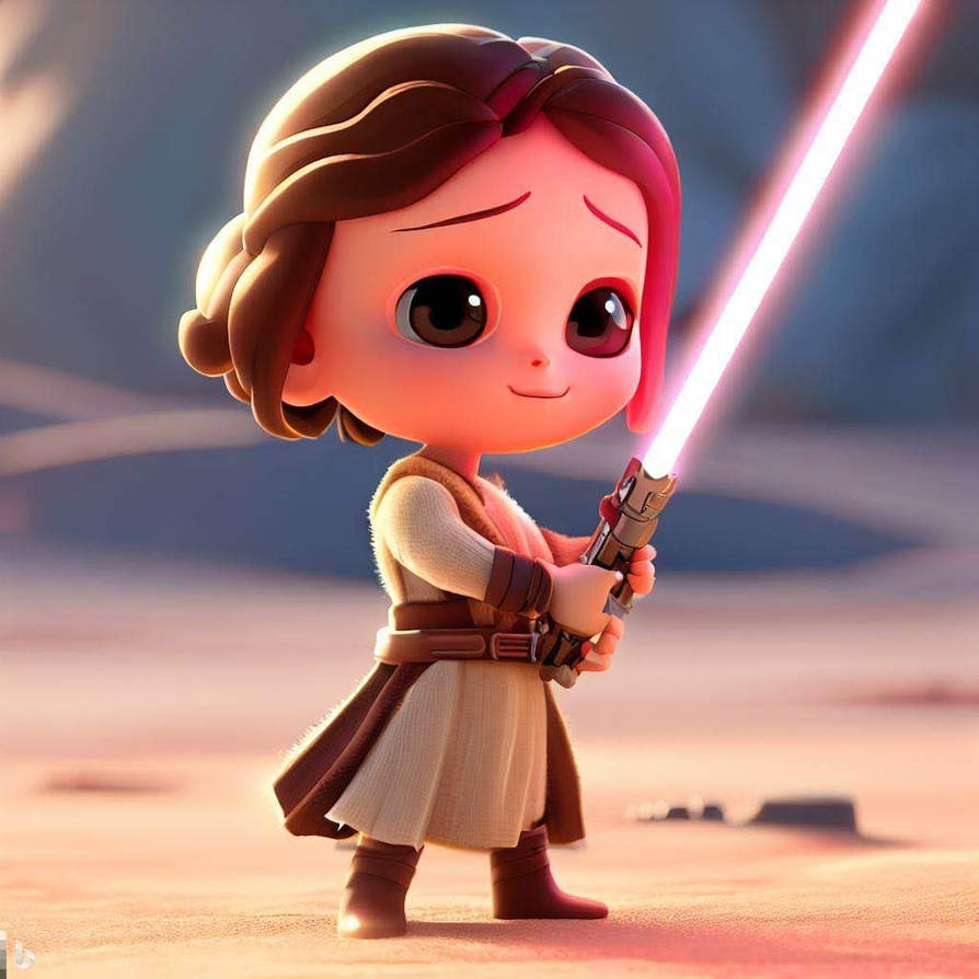 Mini Rey Skywalker by dubba728 on DeviantArt