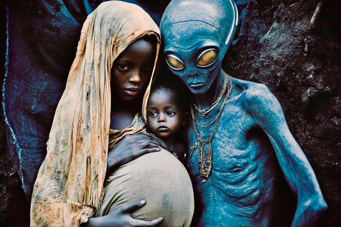 Aliens in Africa by populussenatusque on DeviantArt