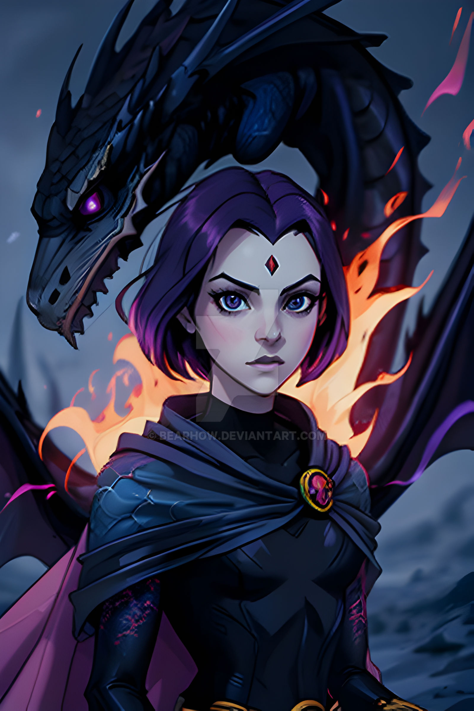 Raven Rider Raven, Dragon Rider by bearhow on DeviantArt