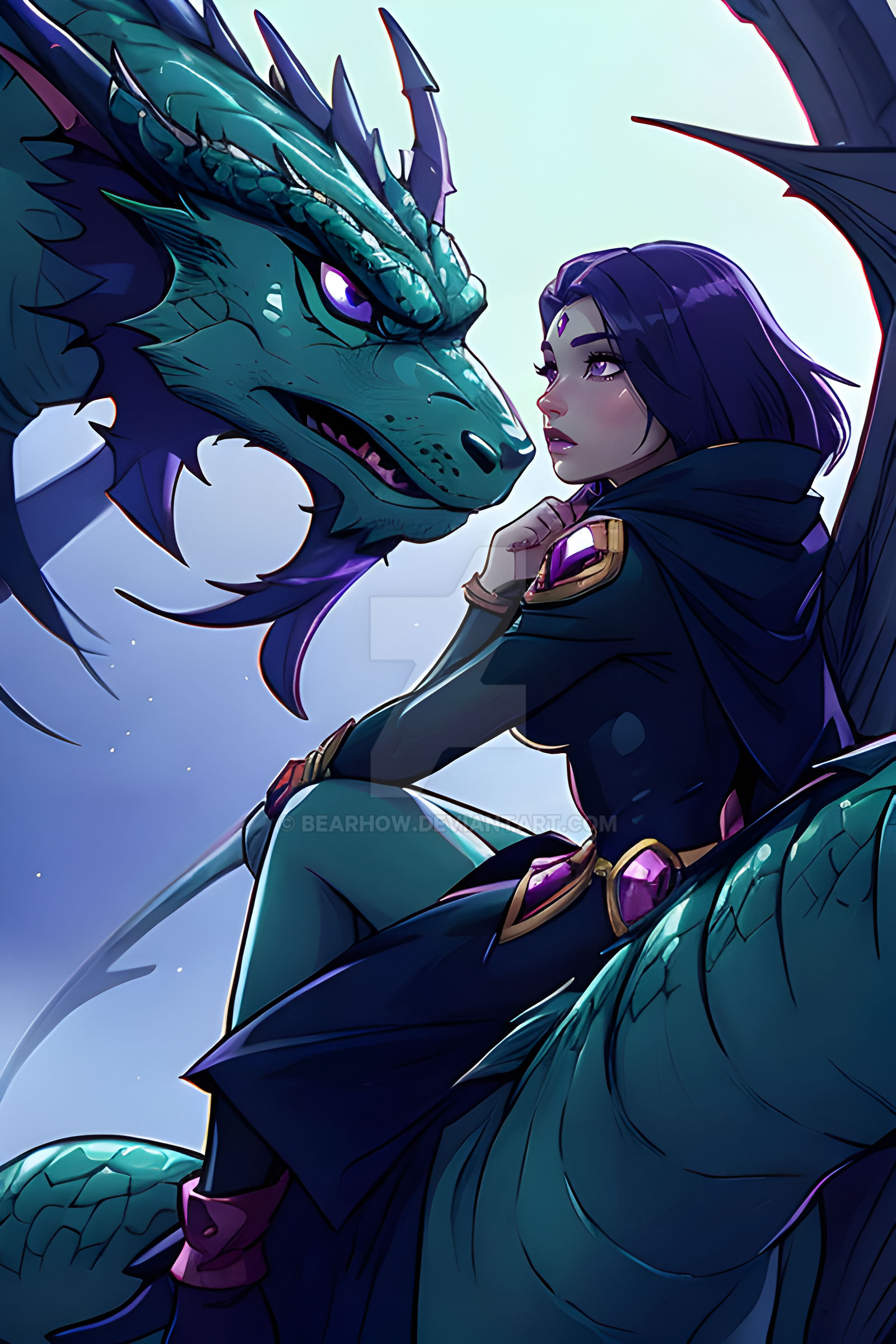 Raven Rider Model Raven, Dragon Rider 003 by bearhow on DeviantArt