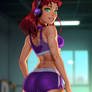 Starfire at the Gym 003