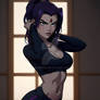 Raven at the Gym 006