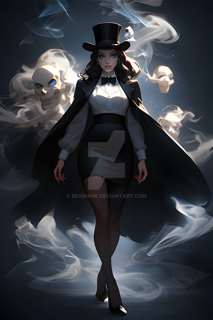 Dgig Zatanna, the mistress of magic 002 by bearhow on DeviantArt