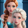 Anna and Elsa