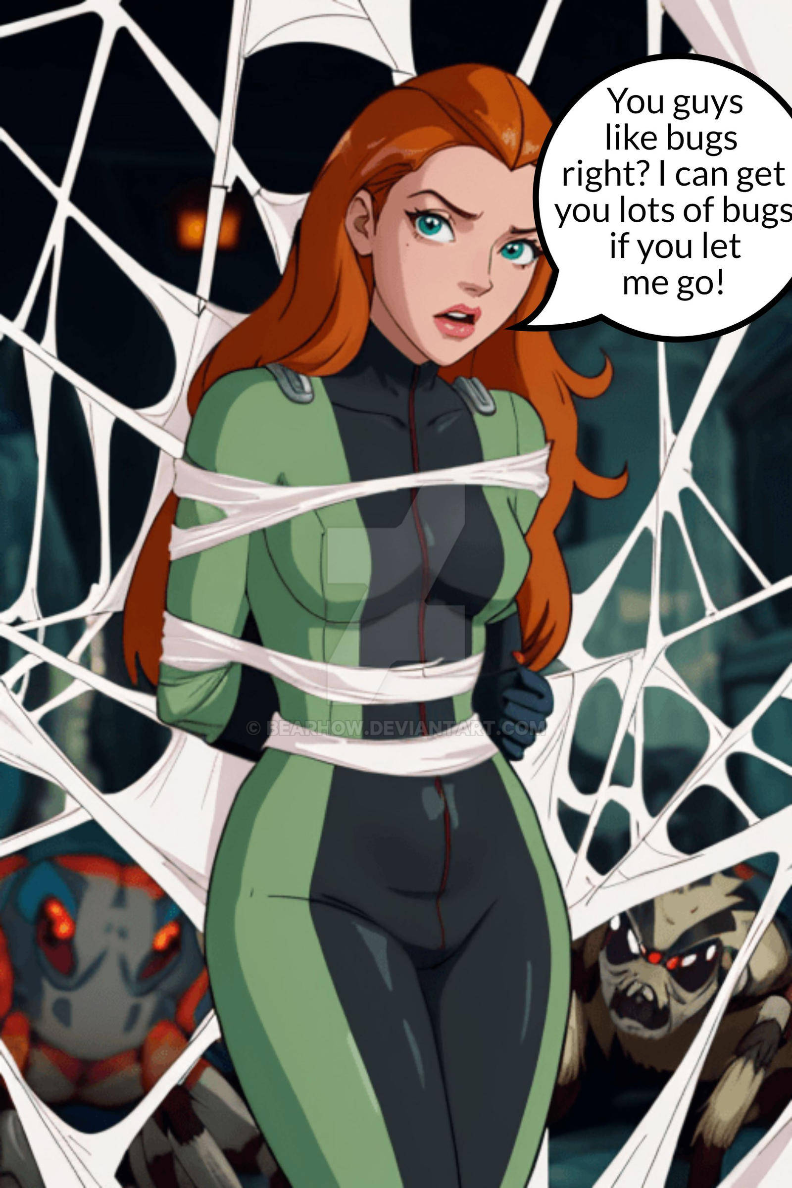 Sam Spider Ritual Sam Spider Webbed (Part 8) PREVIEW by bearhow on DeviantArt