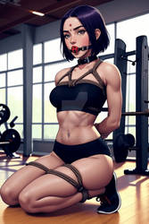 Raven At the Gym Bound 008