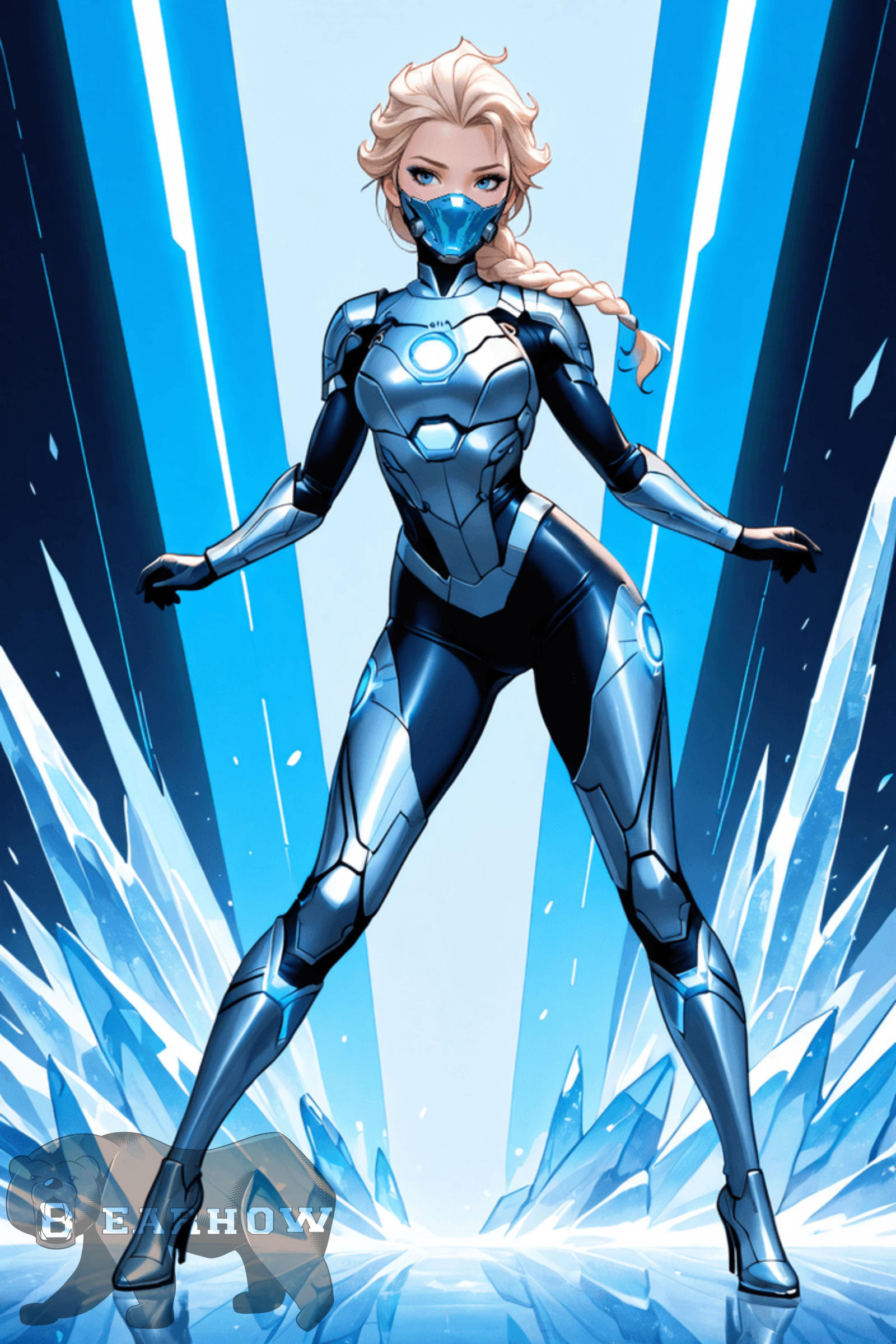 Iron Elsa Deviantart Iron Elsa 3 by bearhow on DeviantArt