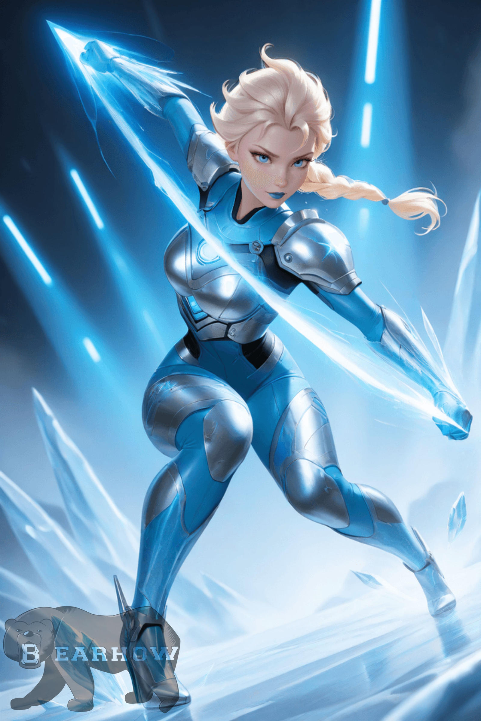Iron Elsa Deviantart Iron Elsa 4 by bearhow on DeviantArt