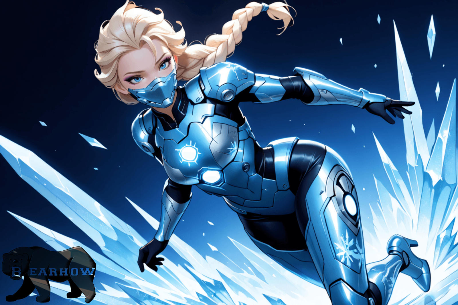 Iron Elsa Deviantart Iron Elsa 6 by bearhow on DeviantArt