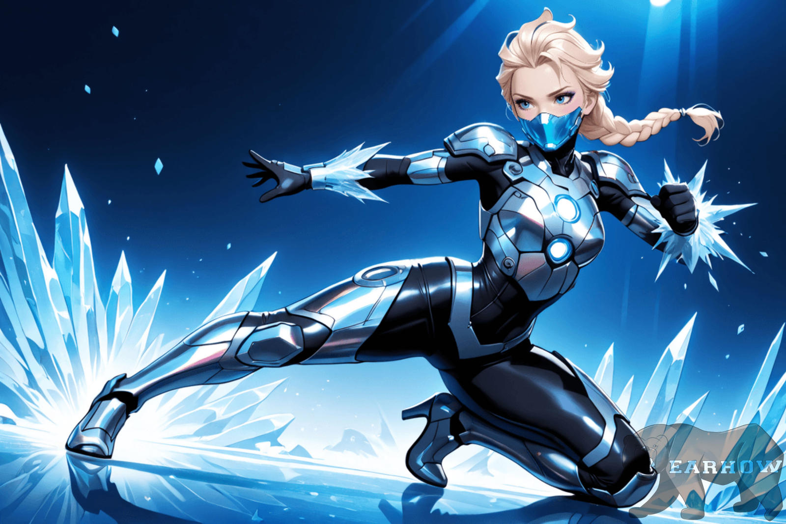 Iron Elsa Deviantart Iron Elsa 7 by bearhow on DeviantArt