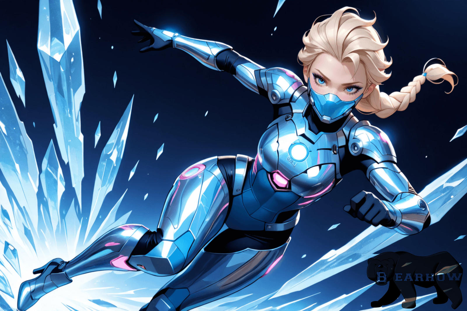 Iron Elsa Deviantart Iron Elsa 8 by bearhow on DeviantArt