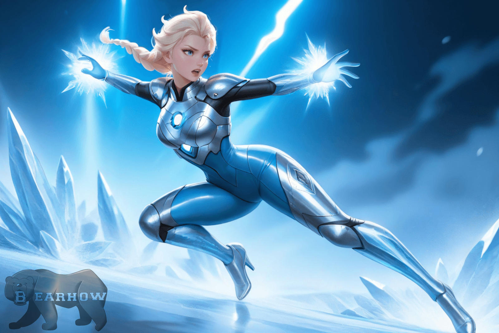 Iron Elsa Deviantart Iron Elsa 10 by bearhow on DeviantArt