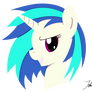 Vinyl Scratch Portrait