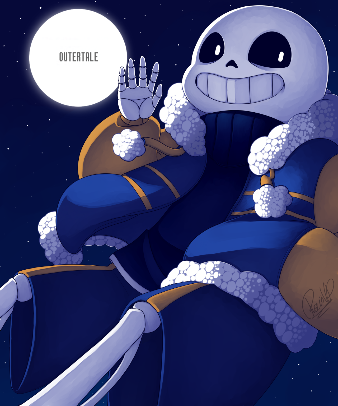 Outertale Icon Outertale!Sans by NeykStar on DeviantArt
