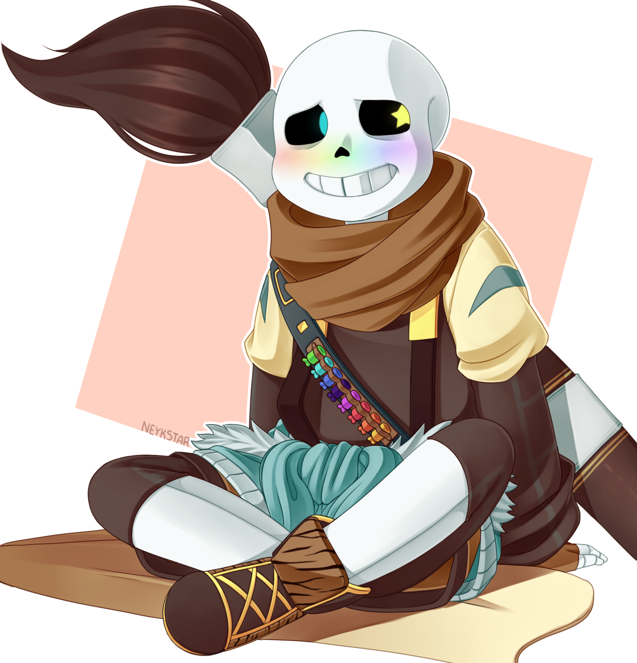 Inktale - Ink!Sans by NeykStar on DeviantArt