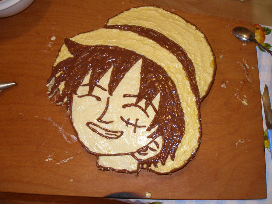 Luffy cake