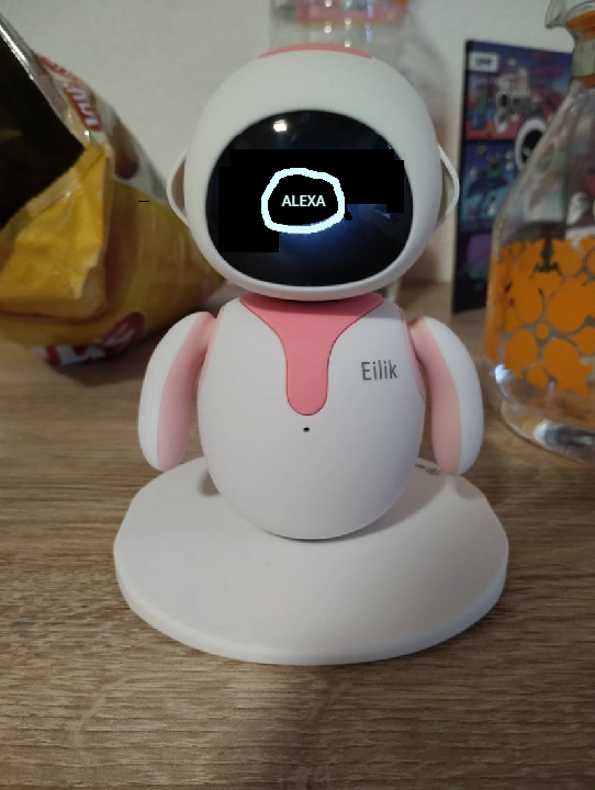 Pink Elik robot with  Alexa by Super-Cat-Poderoso21 on DeviantArt