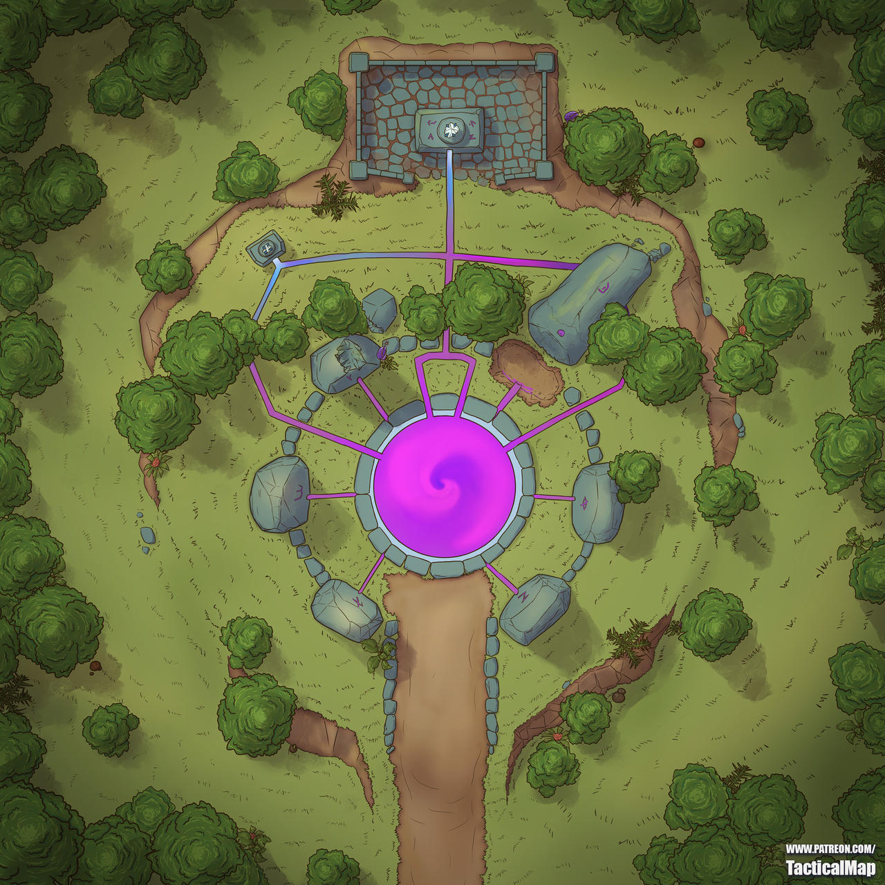 TM Glistening ritual for Roll20 by TacticalMap on DeviantArt