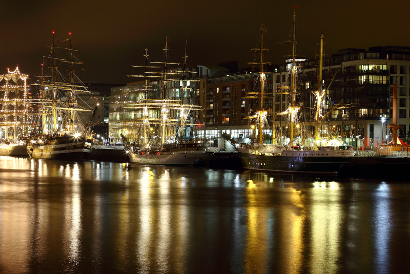 Docked on Dublin Quays